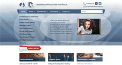 Desktop Screenshot of ldaustralia.org